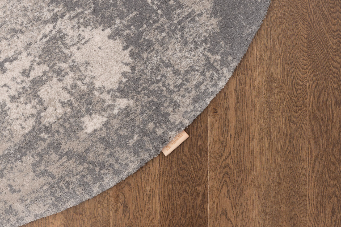 Agnella Rugs Calisia BRAN Beige Circle - 100% New Zealand Wool - Free Delivery