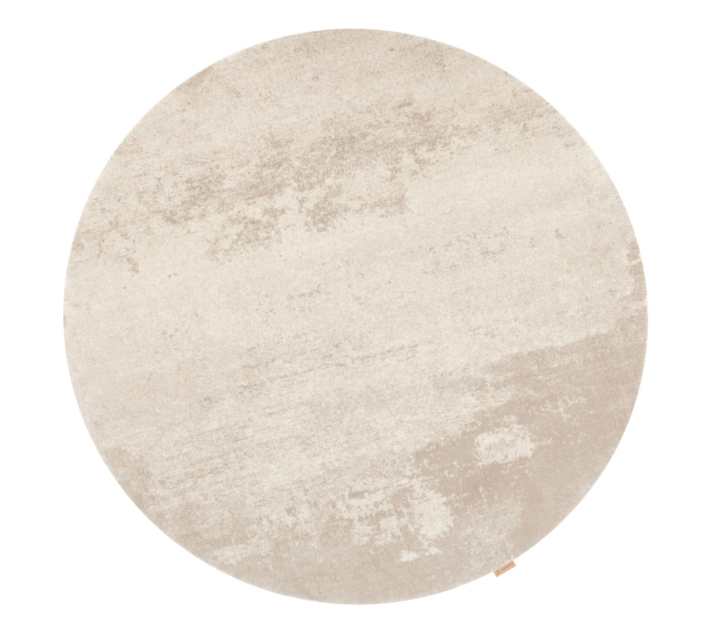 Agnella Rugs Calisia BRAN Polar White Circle - 100% New Zealand Wool - Free Delivery