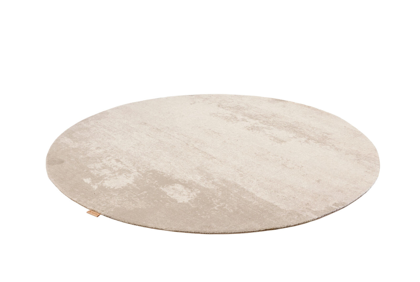 Agnella Rugs Calisia BRAN Polar White Circle - 100% New Zealand Wool - Free Delivery