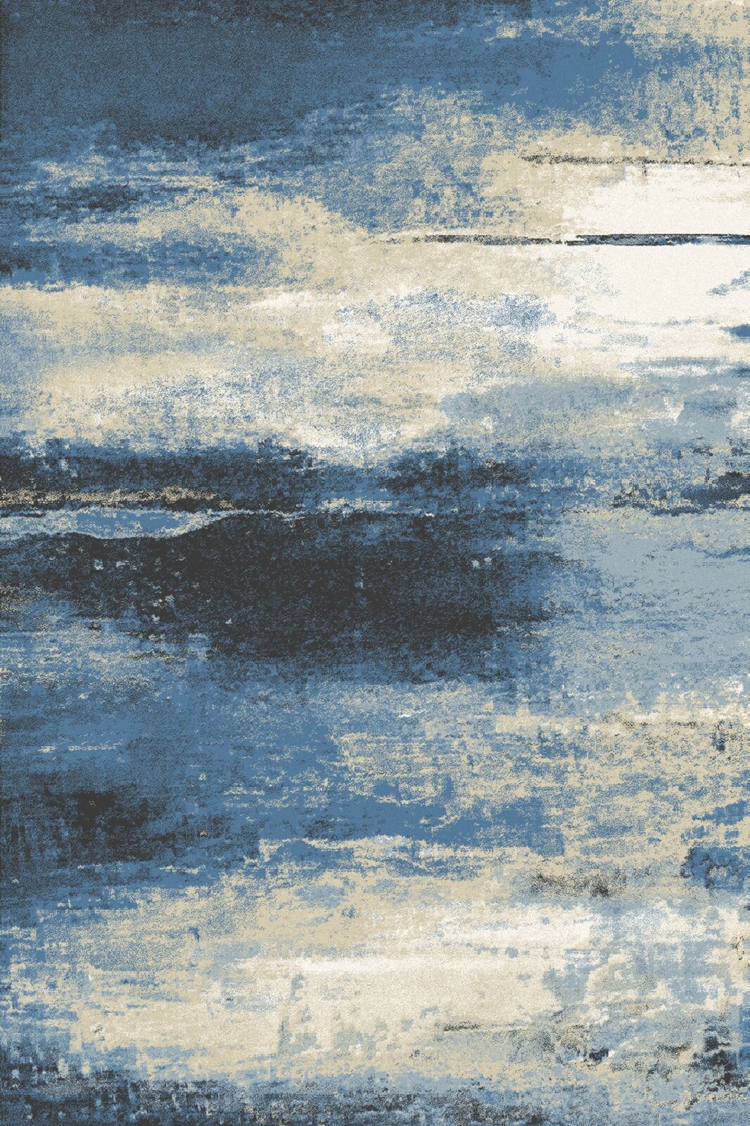 Agnella Rugs Calisia DERS Light Blue - 100% New Zealand Wool - Free De ...