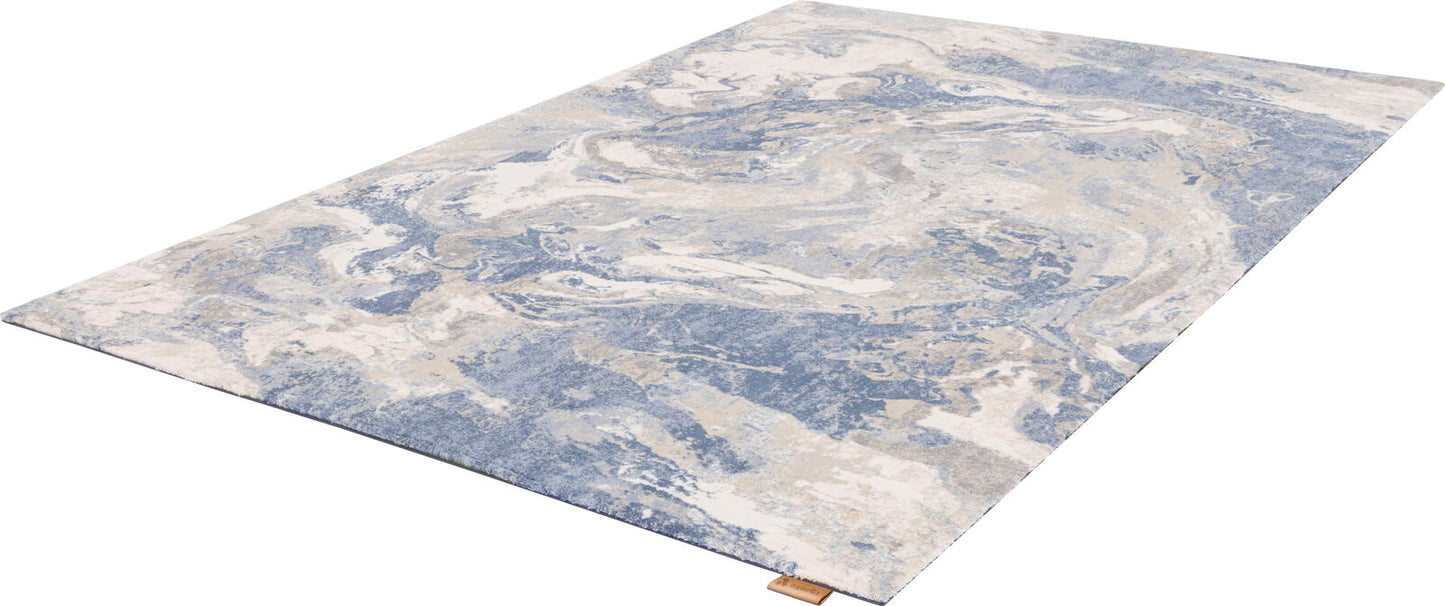 Agnella Rugs Calisia BAVI Light Blue - 100% New Zealand Wool - Free Delivery