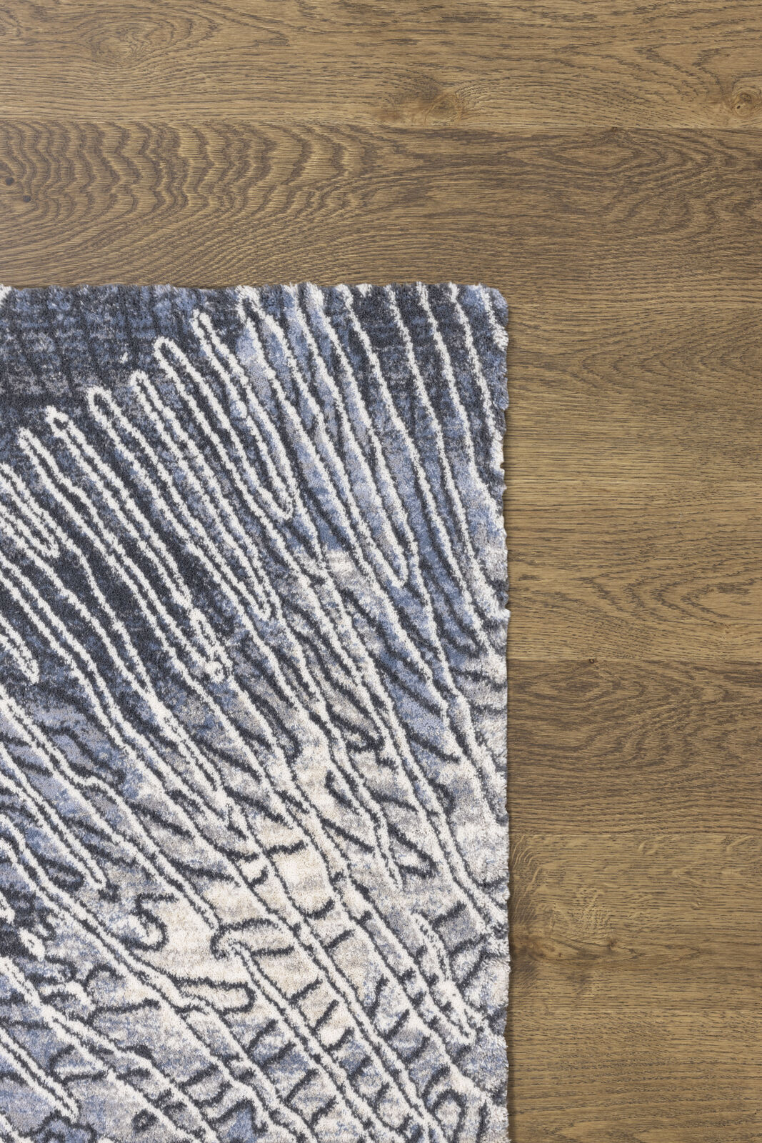 Agnella Rugs Calisia CORAL Blue - 100% New Zealand Wool - Free Delivery