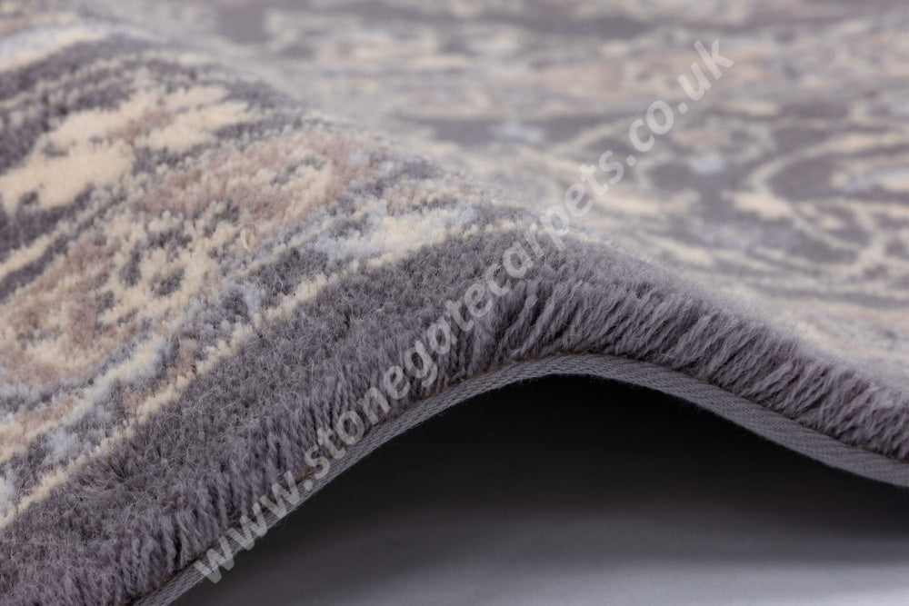 Agnella Rugs Calisia DAMORE Anthracite - 100% New Zealand Wool - Free Delivery