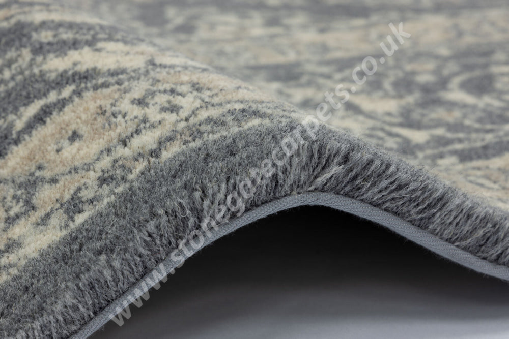 Agnella Rugs Calisia DAMORE Graphite - 100% New Zealand Wool - Free Delivery