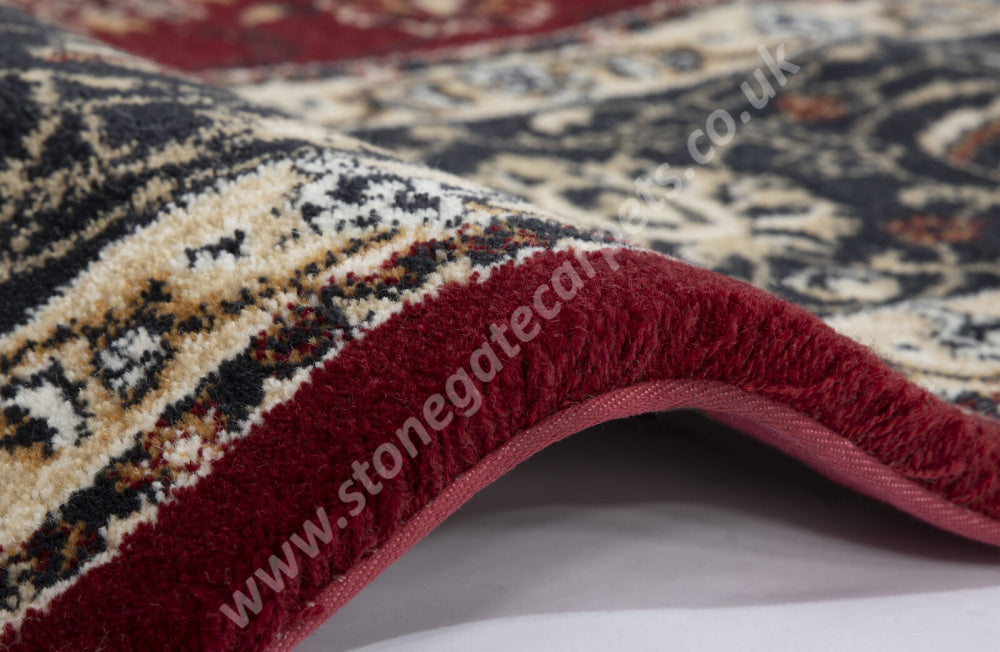 Agnella Rugs Calisia DAMORE Dark Red - 100% New Zealand Wool - Free Delivery