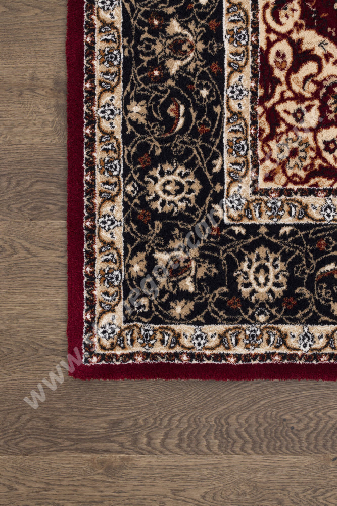 Agnella Rugs Calisia DAMORE Dark Red - 100% New Zealand Wool - Free Delivery