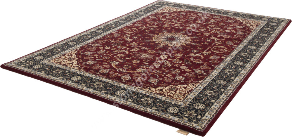 Agnella Rugs Calisia DAMORE Dark Red - 100% New Zealand Wool - Free Delivery