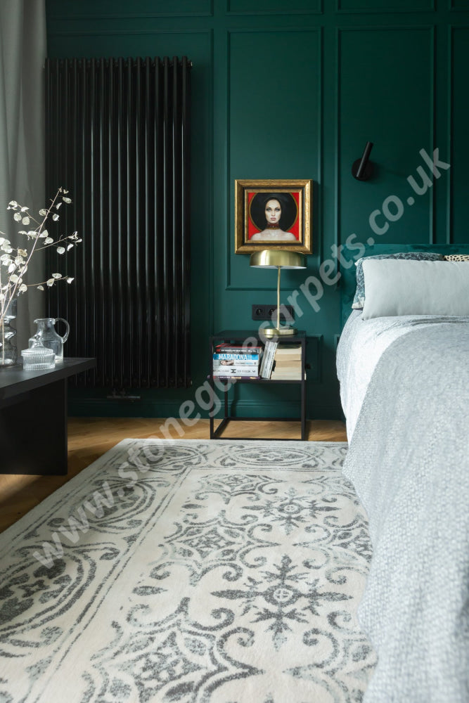 Agnella Rugs Calisia DELLO Alabaster - 100% New Zealand Wool - Free Delivery