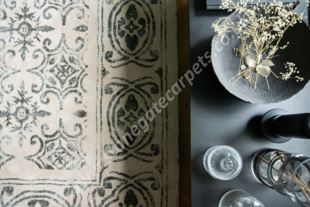 Agnella Rugs Calisia DELLO Alabaster - 100% New Zealand Wool - Free Delivery
