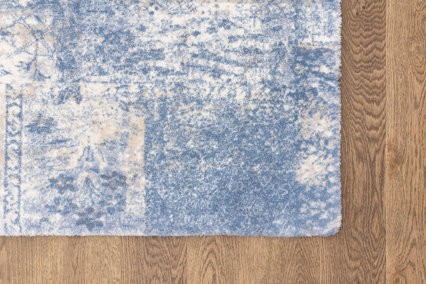 Agnella Rugs Calisia EDDIE Light Blue - 100% New Zealand Wool - Free Delivery