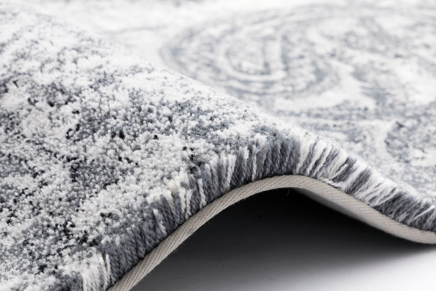 Agnella Rugs Calisia EDDIE Graphite - 100% New Zealand Wool - Free Delivery