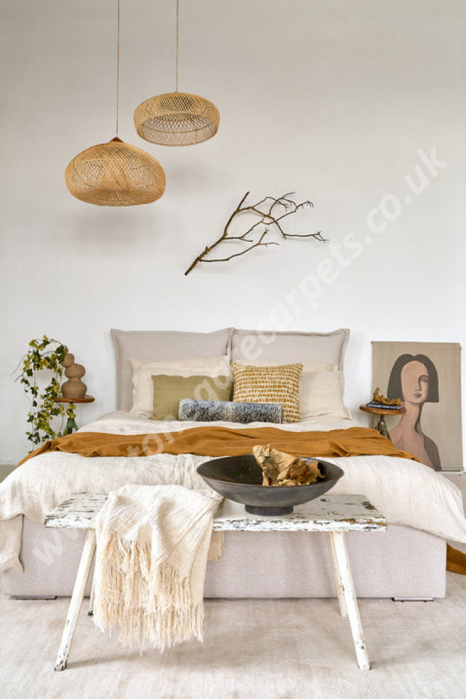Agnella Rugs Agnus EDGAR Sand - 100% New Zealand Wool - Free Delivery