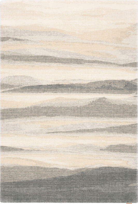 Agnella Rugs Calisia M ELIDU Grey - 100%  Wool - Free Delivery