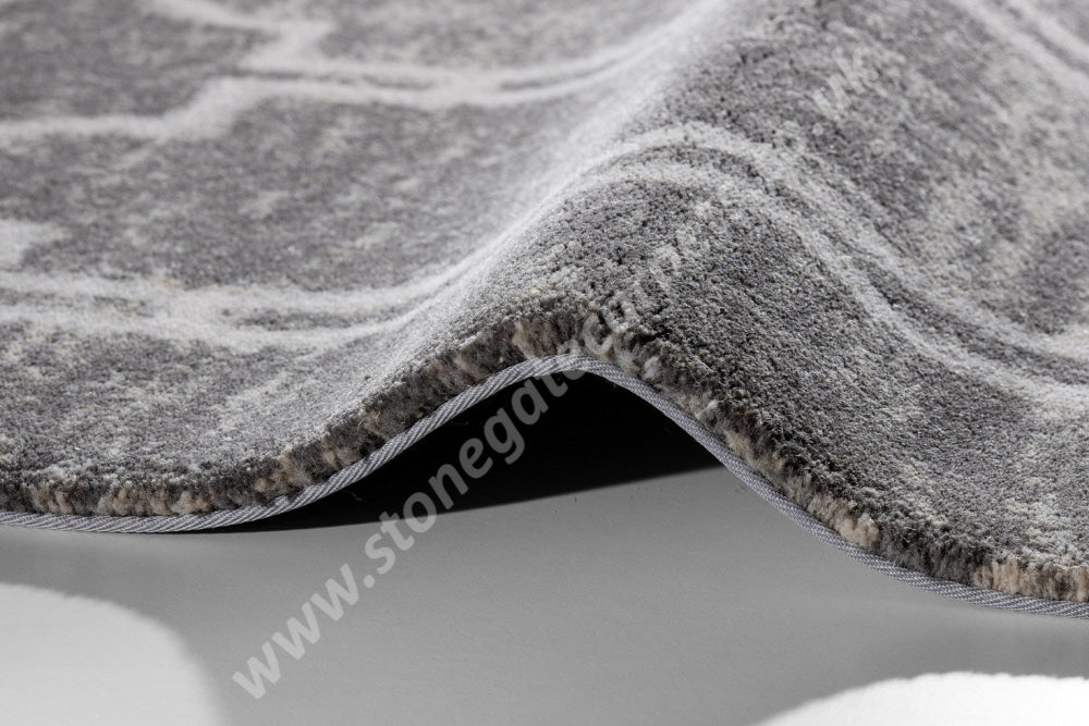 Agnella Rugs Calisia EWAR Graphite - 100% New Zealand Wool - Free Delivery