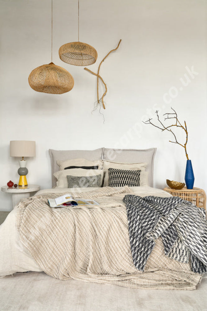 Agnella Rugs Agnus EDGAR Sand - 100% New Zealand Wool - Free Delivery