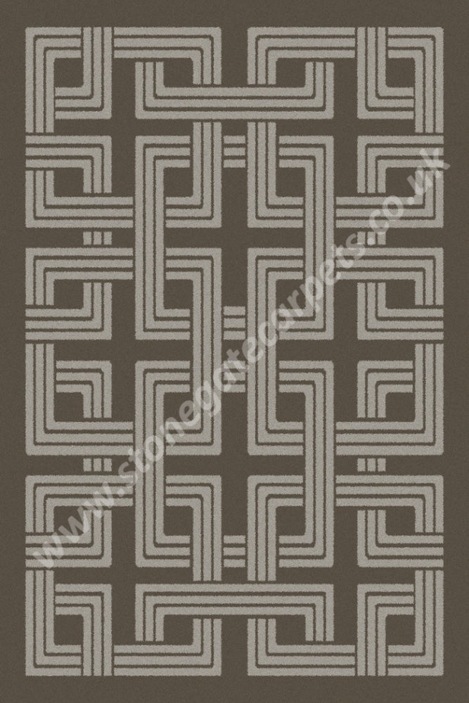 Agnella Rugs Ballata EMPIRO Brown - 80% Wool 20% Nylon - Free Delivery