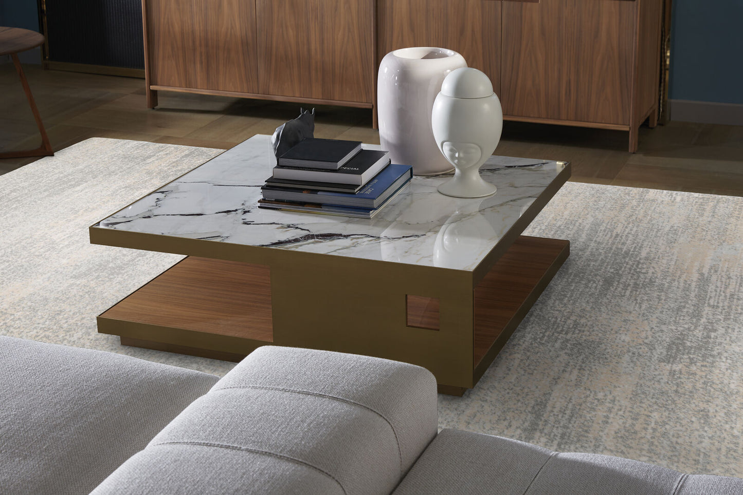 Agnella Rugs Calisia M FAM Alabaster - 100%  Wool - Free Delivery