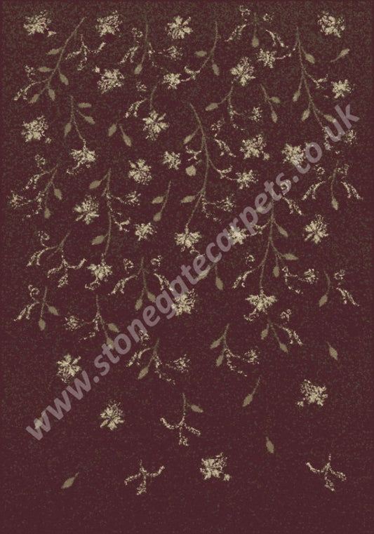 Brintons Made to Match Classic Florals Nouveau - Flava Red