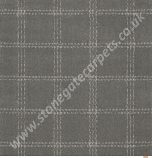 Agnella Rugs House Loves Calisia GRID PRIME Anthracite SQUARE - 100% New Zealand Wool - Free Delivery