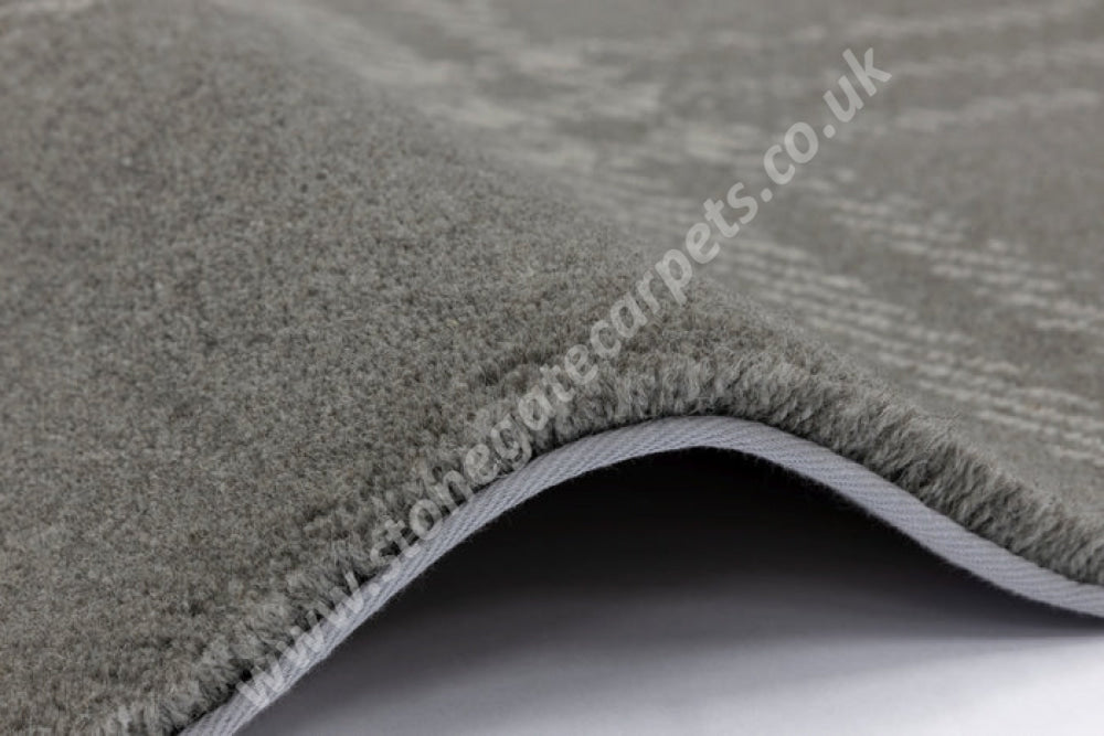 Agnella Rugs House Loves Calisia GRID PRIME Anthracite - 100% New Zealand Wool - Free Delivery