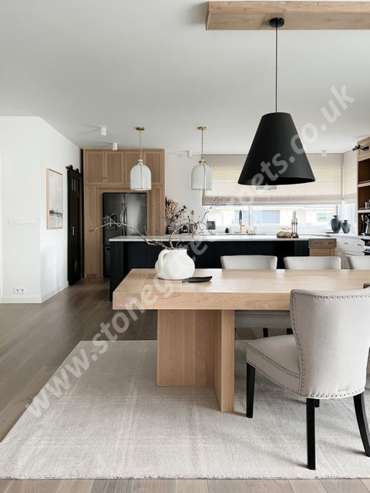 Agnella Rugs House Loves Calisia GRID PRIME Beige - 100% New Zealand Wool - Free Delivery