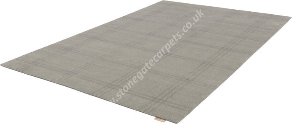 Agnella Rugs House Loves Calisia GRID PRIME Grey - 100% New Zealand Wool - Free Delivery