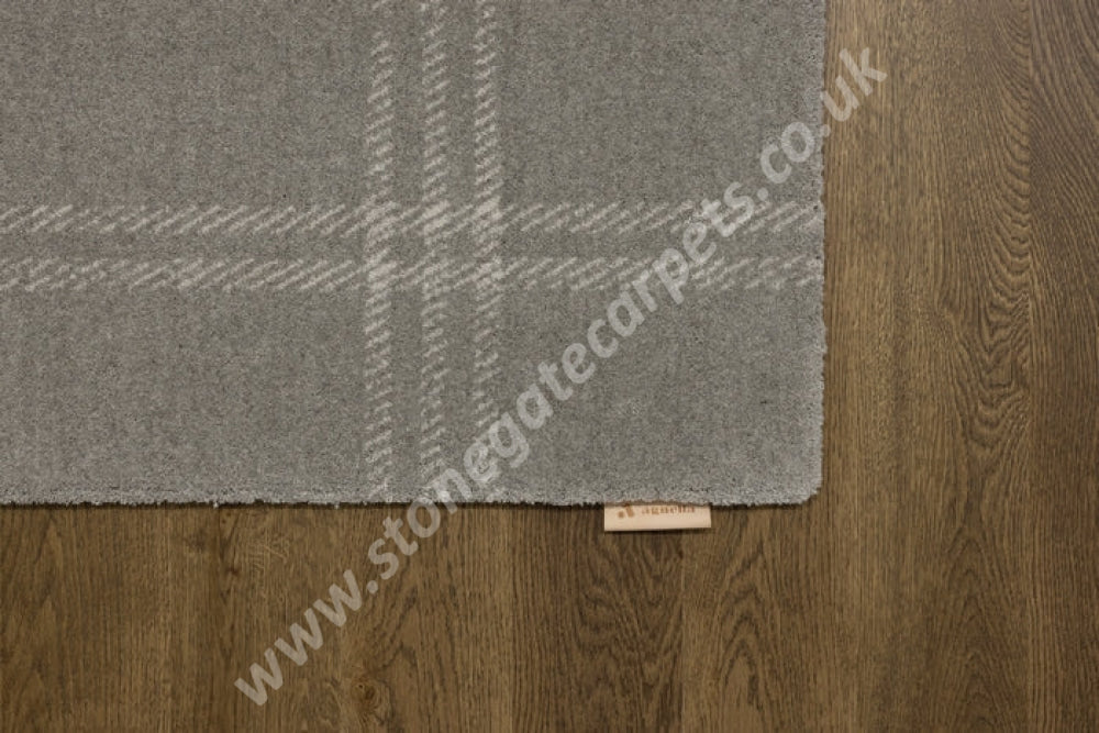 Agnella Rugs House Loves Calisia GRID PRIME Taupe- 100% New Zealand Wool - Free Delivery