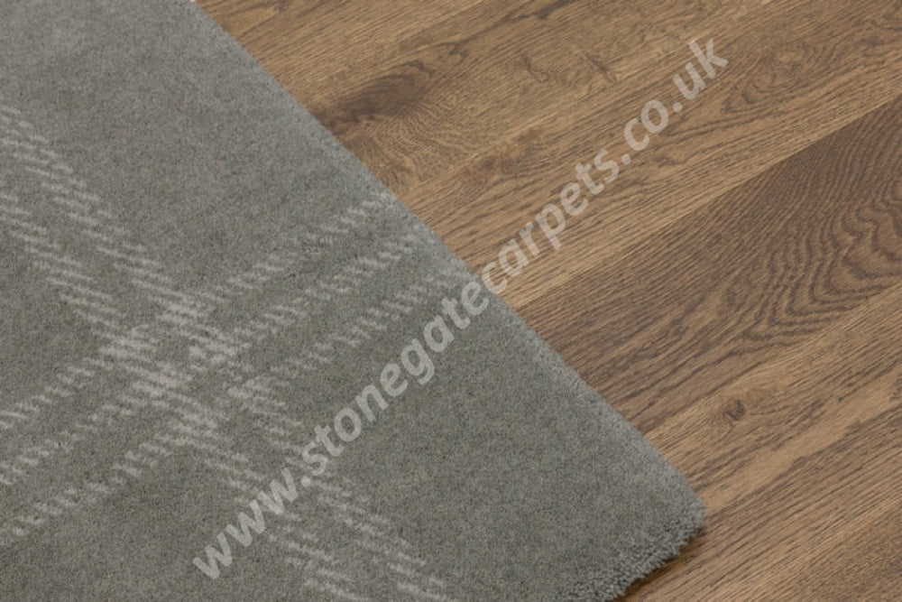 Agnella Rugs House Loves Calisia GRID PRIME Taupe- 100% New Zealand Wool - Free Delivery
