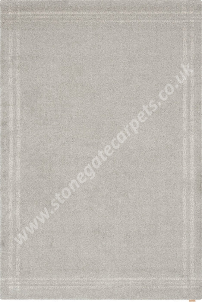 Agnella Rugs House Loves Calisia GRID RIM Beige - 100% New Zealand Wool - Free Delivery