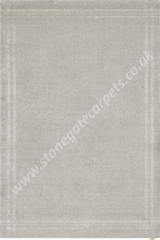 Agnella Rugs House Loves Calisia GRID RIM Beige - 100% New Zealand Wool - Free Delivery