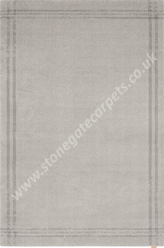 Agnella Rugs House Loves Calisia GRID RIM Sand - 100% New Zealand Wool - Free Delivery