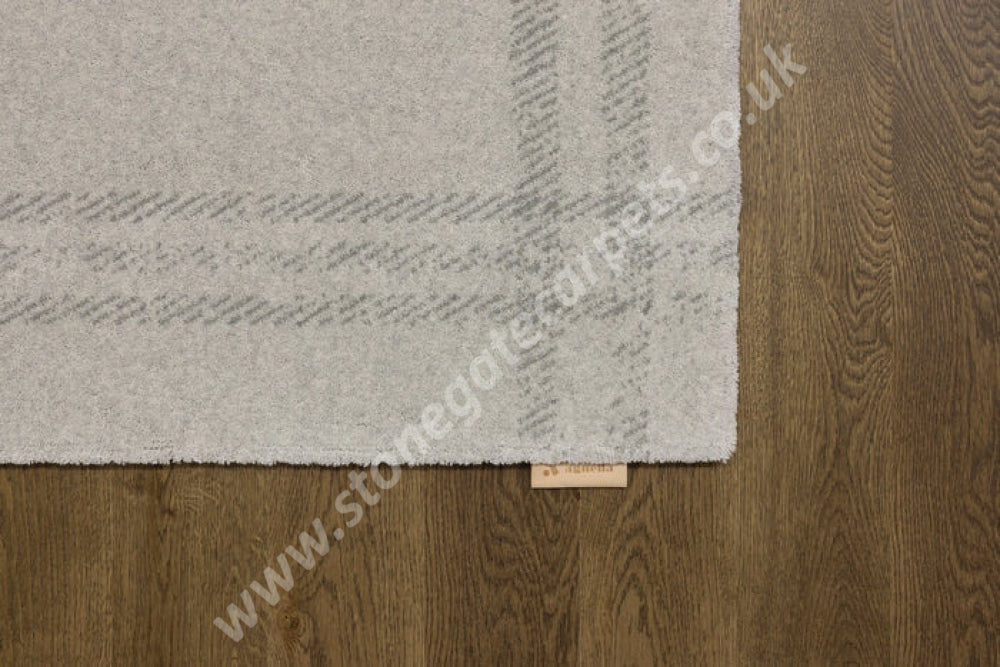 Agnella Rugs House Loves Calisia GRID RIM Sand - 100% New Zealand Wool - Free Delivery