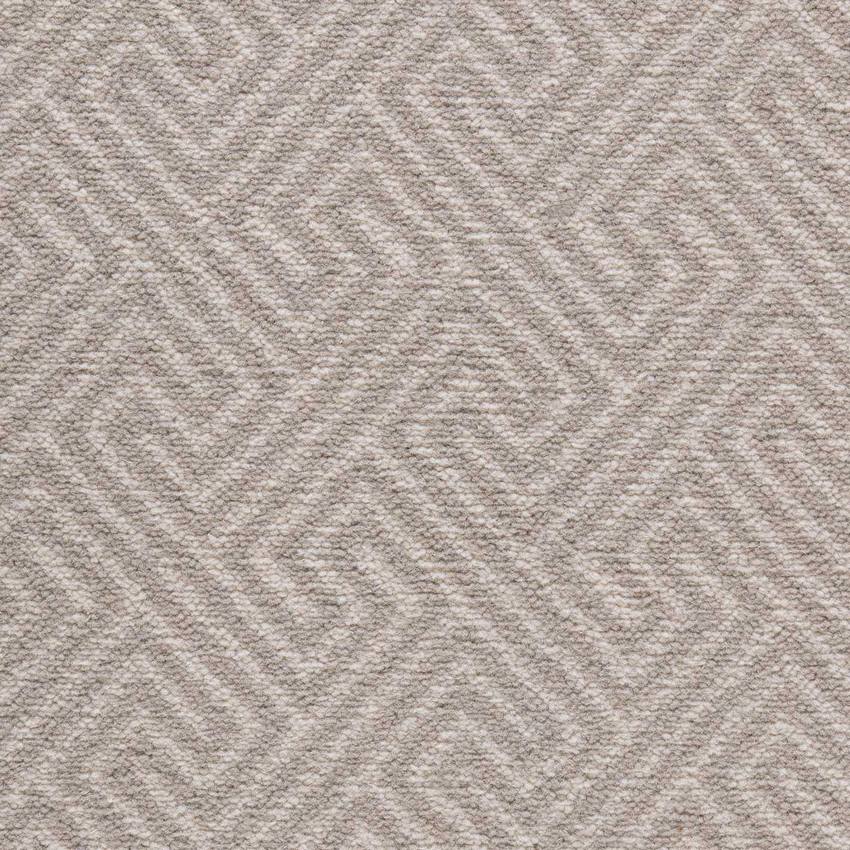 Axminster Carpets Modern Classics Geometric - Ashen Beige / Chroma Silver (RRP Per M² - Call for our Better Price)