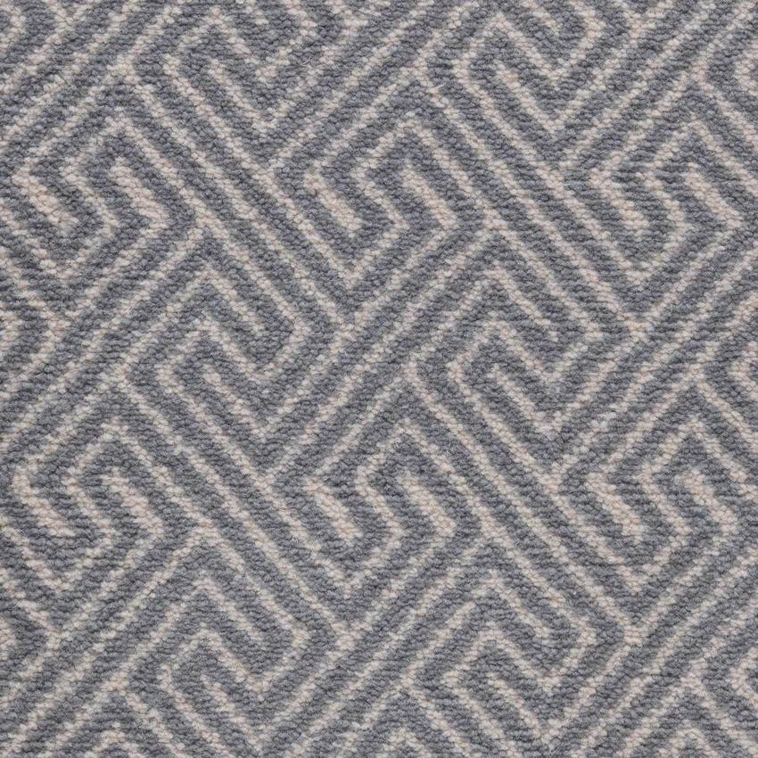 Axminster Carpets Modern Classics Geometric - Ashen Beige / Chroma Silver (RRP Per M² - Call for our Better Price)