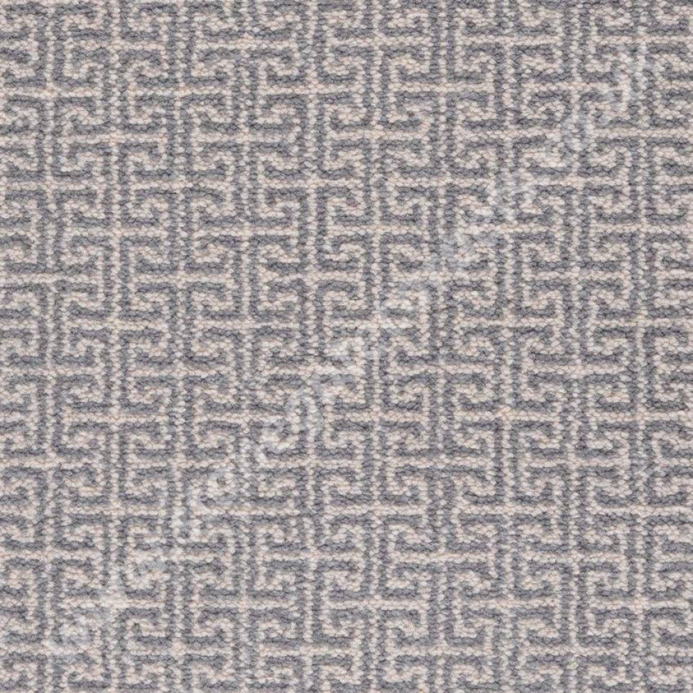 Geometric Key - Chroma Silver / Khaki / Sage - Modern Classics - Axminster Carpets