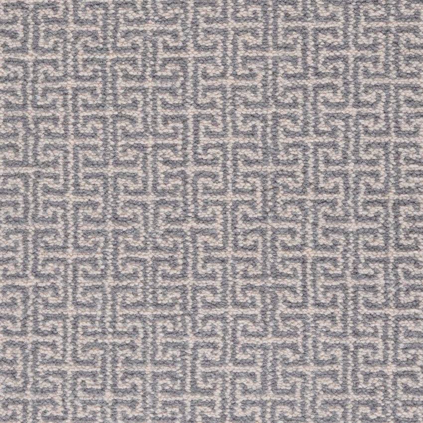 Axminster Carpets Modern Classics Geometric Key - Chroma Silver / Khaki / Sage (RRP Per M² - Call for our Better Price)