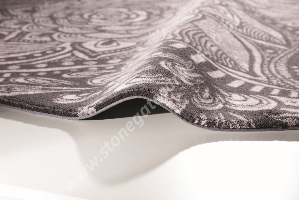 Agnella Rugs Agnus HEJK Grey - 100% New Zealand Wool - Free Delivery