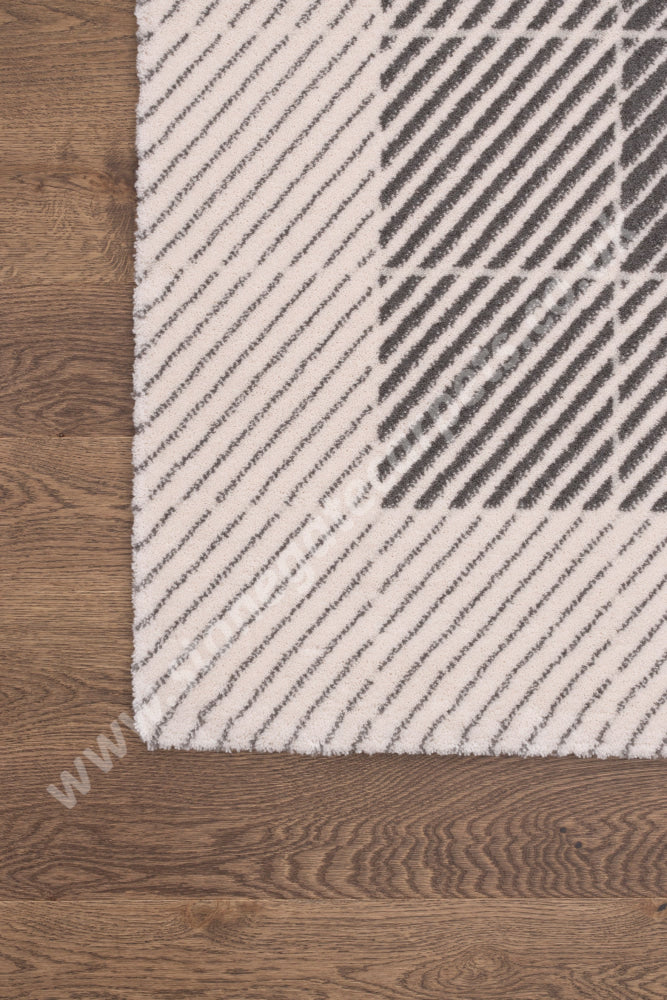 Agnella Rugs Calisia HUVER Alabaster - 100% New Zealand Wool - Free Delivery