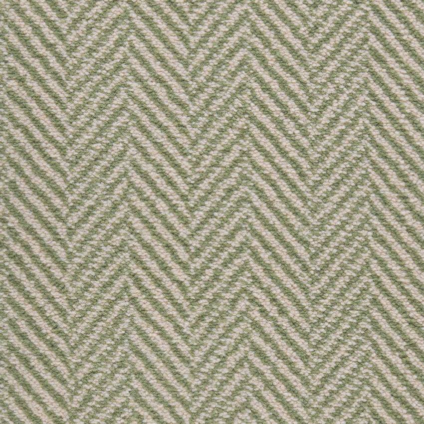 Axminster Carpets Modern Classics Herringbone - Ashen Beige / Chroma Silver / Khaki / Sage (RRP Per M² - Call for our Better Price)