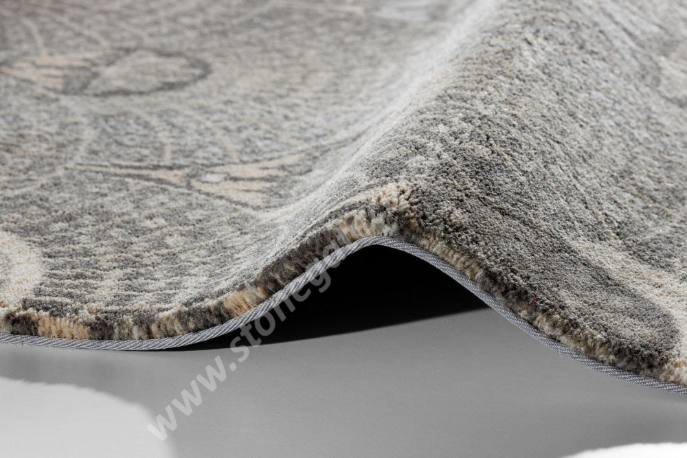 Agnella Rugs Calisia KATI Anthracite - 100% New Zealand Wool - Free Delivery