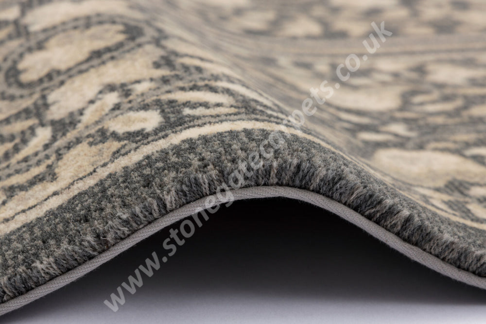 Agnella Rugs Design Discoveries V&A Collection LUMINA Graphite (Regius Quality)  - Free Delivery