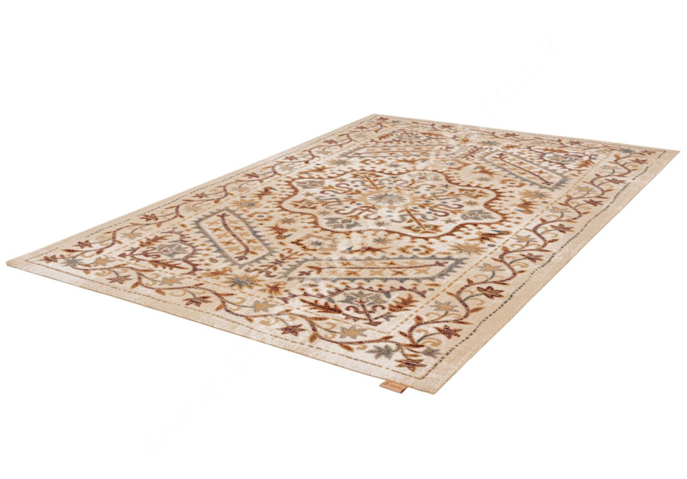 Agnella Rugs Design Discoveries V&A Collection MARASH Light Beige (Regius Quality) - Free Delivery
