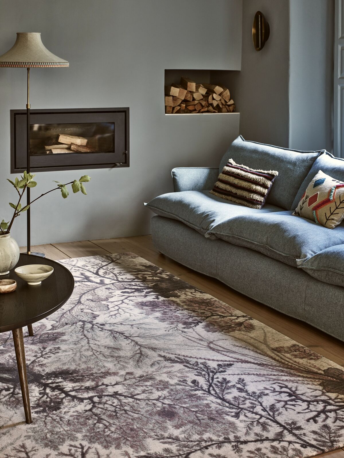 Agnella Rugs Design Discoveries V&A Collection MARITIME Rose (Calisia Quality) - Free Delivery