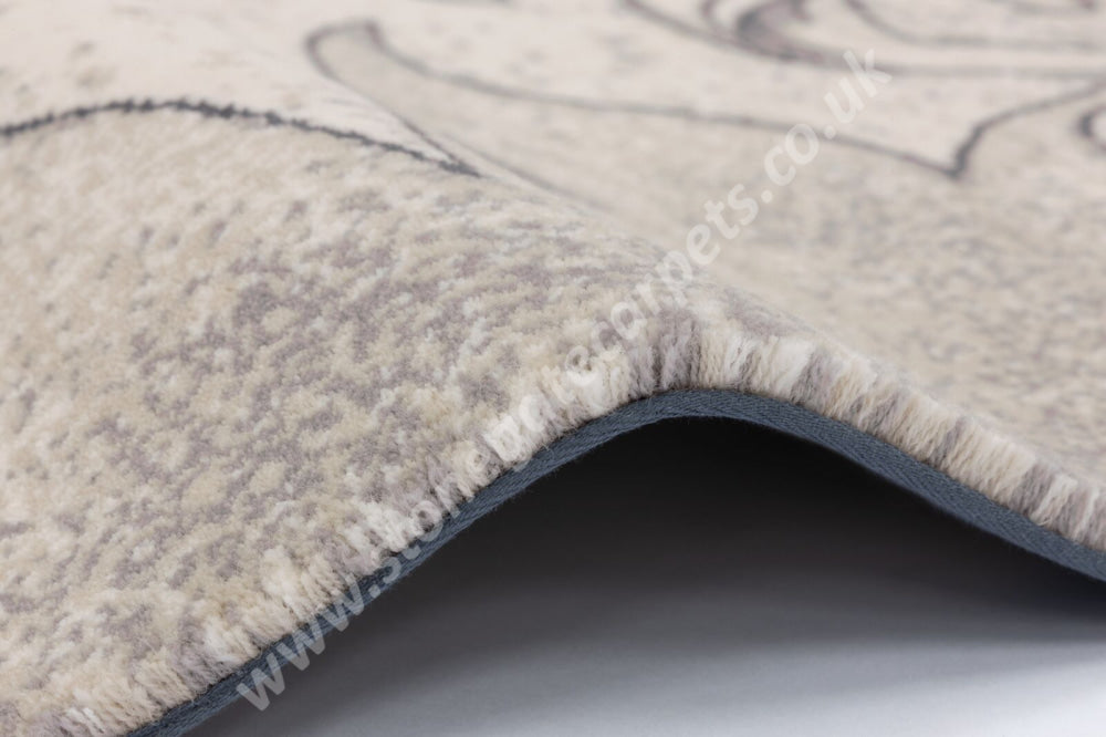 Agnella Rugs Design Discoveries V&A Collection MAWSON Polar White (Regius Quality) - Free Delivery