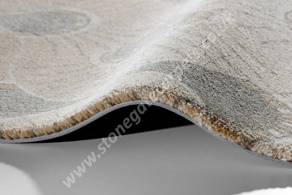Agnella Rugs Calisia MEDA Sand - 100% New Zealand Wool - Free Delivery