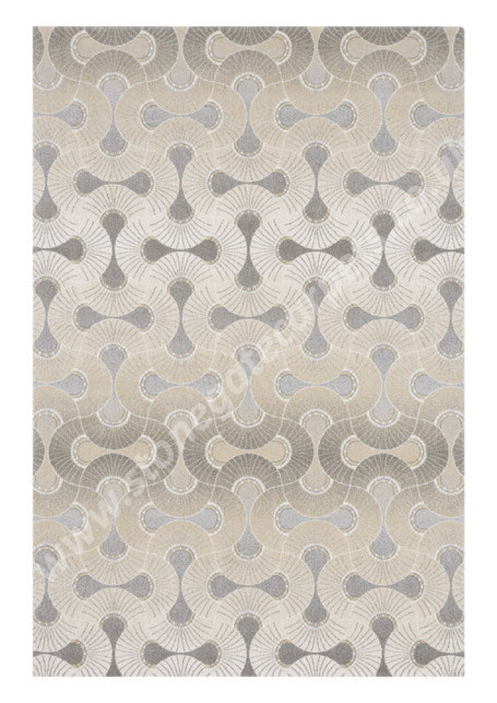 Agnella Rugs Calisia MEDA Sand - 100% New Zealand Wool - Free Delivery