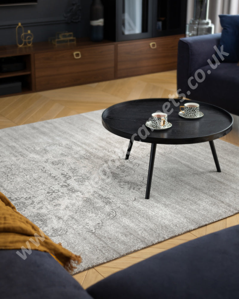 Agnella Rugs Calisia MADISON Grey - 100% New Zealand Wool - Free Delivery