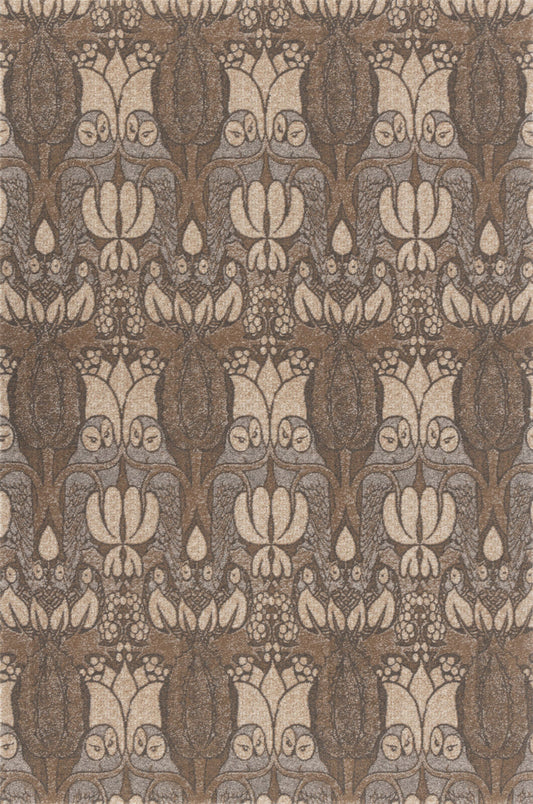 Agnella Rugs Design Discoveries V&A Collection NOCTURN Brown (Tempo Quality) - Free Delivery (Copy)