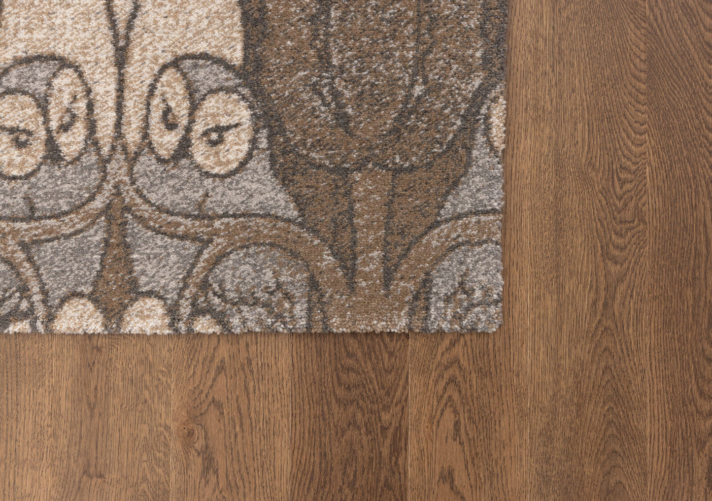 Agnella Rugs Design Discoveries V&A Collection NOCTURN Brown (Tempo Quality) - Free Delivery
