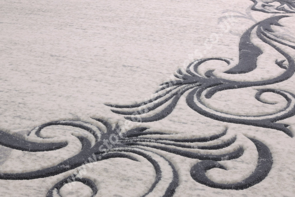 Agnella Rugs Opal OFELO Beige - Cut Pile with Carving - 100%  New Zealand Wool - Free Delivery